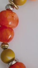 Load and play video in Gallery viewer, Arianna Bracelet (Orange)